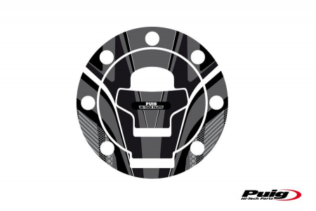 PUIG FUEL CAP COVER RADICAL SUZUKI C/GREY 33-6316U