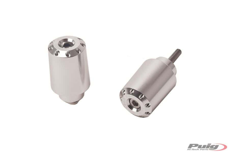 PUIG BAR END ALUMINUM BMW C/SILVER 33-6628P