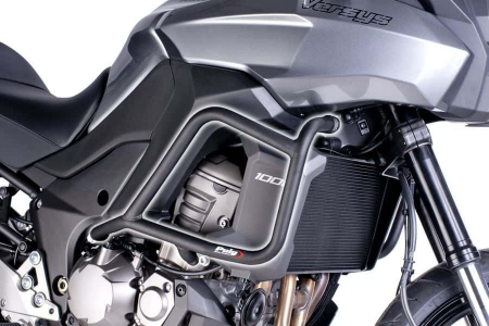 PUIG ENGINE GUARDS KAWASAKI VERSYS 1000 12''-14'' C/BLACK 33-6801N