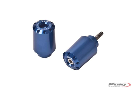 PUIG BAR END ALUMINUM HONDA C/BLUE 33-6819A