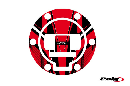 PUIG FUEL CAP COVER MOD. RADICAL BMW C/RED 33-6825R