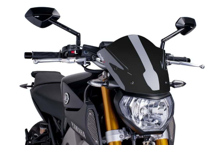 PUIG WINDSHIELD NEW GEN SPORT YAMAHA MT09 13''-16'' C/CAR 33-6859C