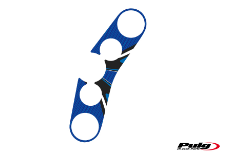 PUIG YOKE PROTECTOR SUZUKI GSR750 11-17 C/BLUE 33-6918A