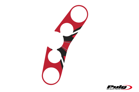 PUIG YOKE PROTECTOR SUZUKI GSR750 11-17 C/RED 33-6918R