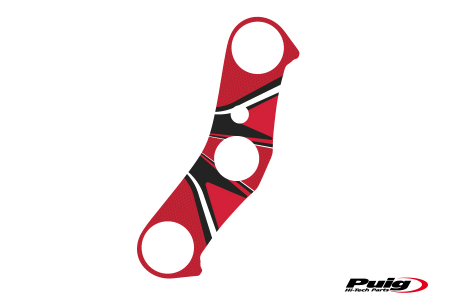 PUIG YOKE PROTECTOR YAMAHA R1 07-08' C/RED 33-6928R