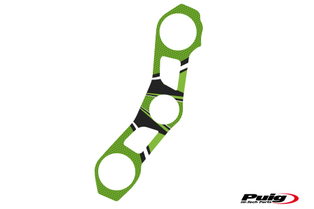 PUIG YOKE PROTECTOR KAWASAKI ZX10R 11-15 C/GREEN 33-6944V