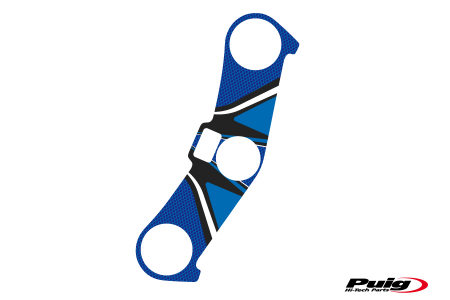 PUIG YOKE PROTECTOR KAWASAKI ZX6R 03-04 C/BLUE 33-6945A