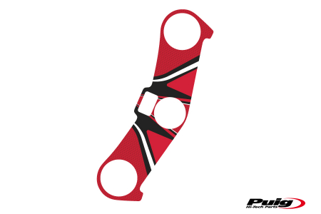 PUIG YOKE PROTECTOR KAWASAKI ZX6R 03-04 C/RED 33-6945R