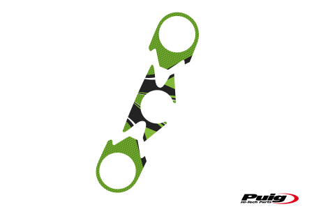 PUIG YOKE PROTECTOR KAWASAKI ZX6R 07-08 C/GREEN 33-6949V