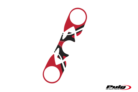 PUIG YOKE PROTECTOR KAWASAKI ZX6R 05-06 C/RED 33-6951R