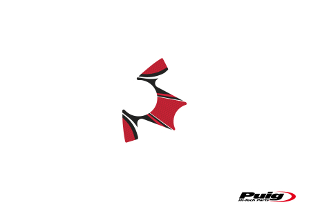 PUIG YOKE PROTECTOR KAWASAKI NINJA 250R 08-12 C/RED 33-6954R