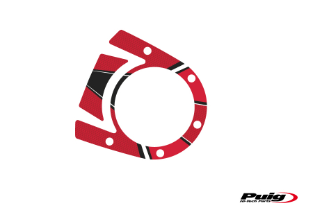 PUIG YOKE PROTECTOR DUCATI DIAVEL 11-18 C/RED 33-6979R