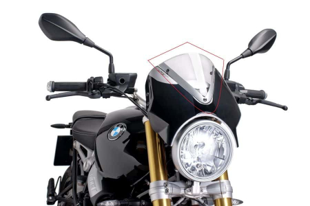 PUIG WINDSHIELD NEW GENERATION BMW R NINE T 14'-18'CUPU 33-7012W