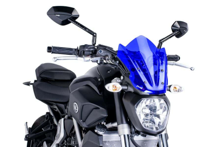 PUIG WINDSHIELD NEW GEN SPORT YAMAHA MT07 14'-17' C/BLU 33-7015A