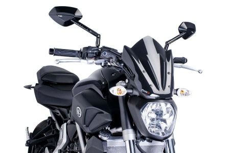 PUIG NEW GEN SPORT SCREEN YAMAHA MT07 14'-17' C/BLACK 33-7015N