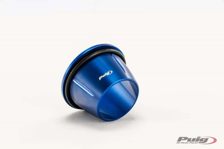 PUIG END TUBE FOR EXHAUST TMAX 12-16' C/BLUE 33-7358A