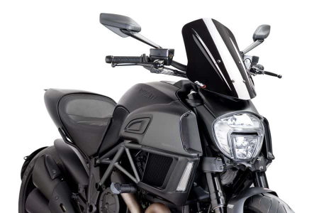 PUIG SCREEN NEW GENERATION TOURING DIAVEL 14'-18' C/BLA 33-7570N