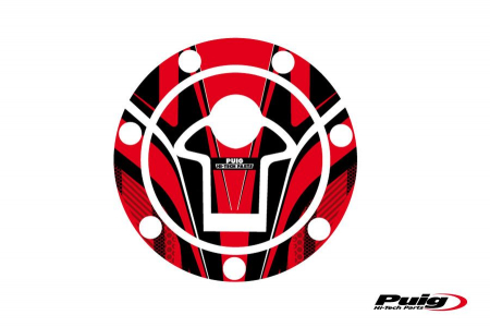 PUIG FUEL CAP COVER MOD.RADIKAL KTM C/RED 33-7611R