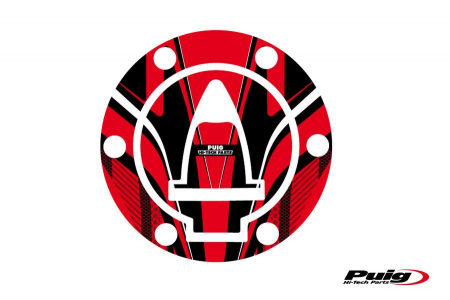 PUIG FUEL CAP COVER MOD. RADIKAL KTM C/RED 33-8174R