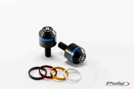 PUIG SHORT BAR END W/RINGS SUZUKI GSX-R1000 16' 33-9010N