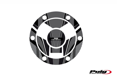 PUIG FUEL CAP COVER MOD.RADICAL TRIUMPH C/GREY 33-9053U