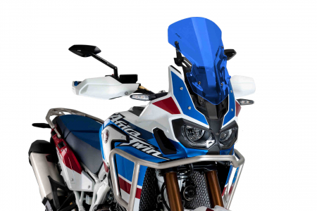 PUIG RACING SCREEN + KIT FIX. AFRICA TWIN 16'-18' C/BLU 33-9155A