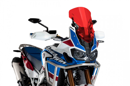 PUIG RACING SCREEN + KIT FIX AFRICA TWIN 16'-18' C/RED 33-9155R