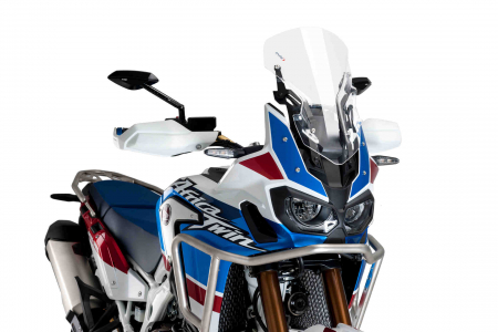 PUIG RACING SCREEN + KIT FIX AFRICA TWIN 16'-18' C/CLEA 33-9155W