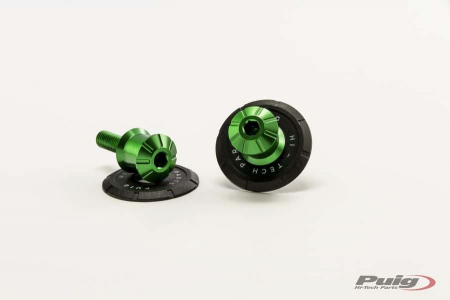 PUIG SPOOLS HI-TECH PARTS DIM.6 C/GREEN 33-9258V