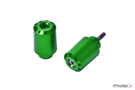 PUIG BAR END YAMAHA MT-09 TRACER C/GREEN 33-9372V