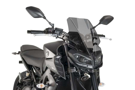 PUIG WINDSHIELD N.G. TOURING YAMAHA MT09 17-18' C/FUME 33-9377F