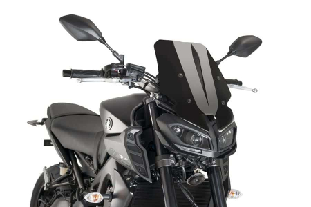 PUIG WINDSHIELD N.G. TOURING YAMAHA MT09 17-18' C/BLACK 33-9377N