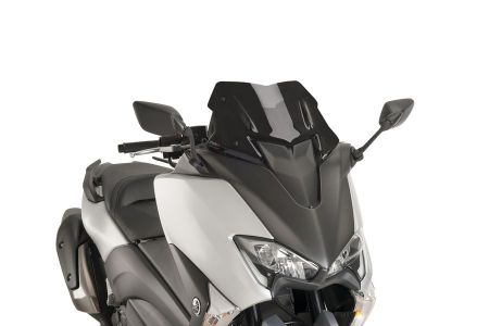 PUIG WINDSHIELD V-TECHLINE YAMAHA TMAX 17-18'' C/BLACK 33-9423N