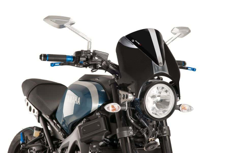 PUIG WINDSHIELD RETROVISION XSR700/900 16'-18'C/BLACK 33-9561N