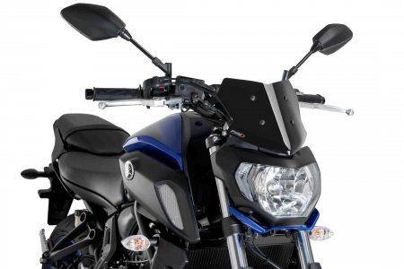 PUIG WINDSHIELDS N.G.SPORT YAMAHA MT07 18'- C/BLACK 33-9666N