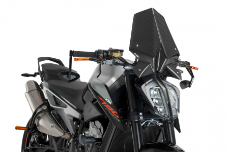 PUIG WINDS. NEW GENERATION KTM 790 DUKE 18' C/CARBON LO 33-9668C