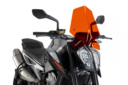 PUIG WINDS. NEW GENERATION KTM 790 DUKE 18' C/ORANGE 33-9668T