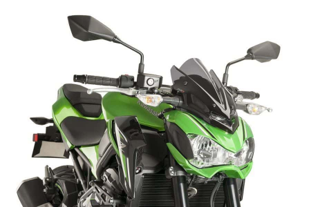 PUIG WINDSHIELD. N.G. SPORT KAWASAKI Z900 17-18'C/DARK 33-9689F