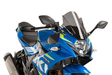 PUIG RACING SCREEN SUZUKI GSX-R250 17-21'C/DARK SMOKE 33-9722F