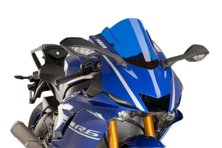 PUIG RACING SCREEN YAMAHA YZF-R6 17-23' C/BLUE 33-9723A