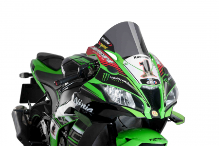 PUIG RACING SCREEN KAWASAKI ZX-10R/RR 16'-18' C/DARK SM 33-9849F