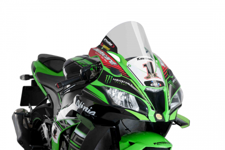 PUIG RACING SCREEN KAWASAKI ZX-10R/RR 16'-18' C/CLEAR 33-9849W