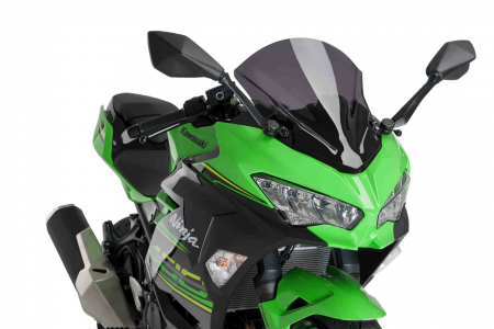 PUIG RACING SCREEN KAWASAKI NINJA 400 18' C/DARK SMOKE 33-9976F