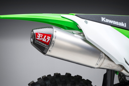 YOSHIMURA SLIP-ON KAWASAKI KX450F 19-20 SIGNATURE RS-4 SO SS-AL-CF 31-244722D320
