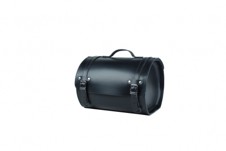 MOTOR SUITCASE REAL LEATHER SMALL BLACK 561-LMOT2-1001