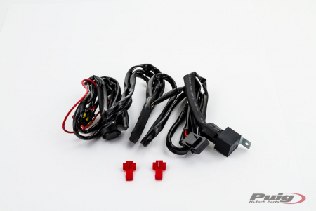 PUIG WIRED KIT + SWITCH AUX. HEADLIGHTS C/BLACK 33-3541N
