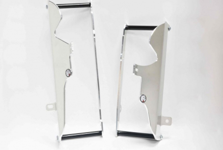 AXP RADIATOR BRACES BLACK SPACERS SUZUKI RMZ250 15 397-AX1342