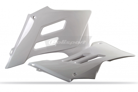 POLISPORT RADIATOR SCOOPS EC125/200(05-06) WHITE (6) 176-8426400002