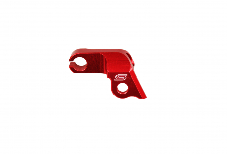 SCAR CLUTCH CABLE GUIDE - HONDA RED COLOR 430-CCG200