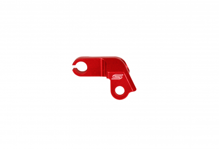 SCAR CLUTCH CABLE GUIDE - HONDA RED COLOR 430-CCG201